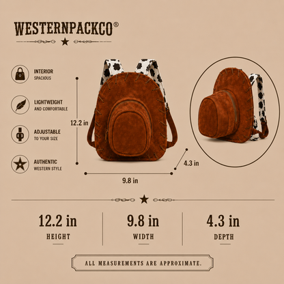 WESTERNPACK&CO® Cowgirl Hat Backpack